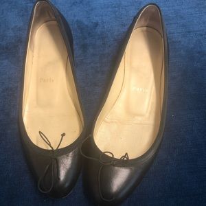 Authentic Christian Louboutin ballet flats